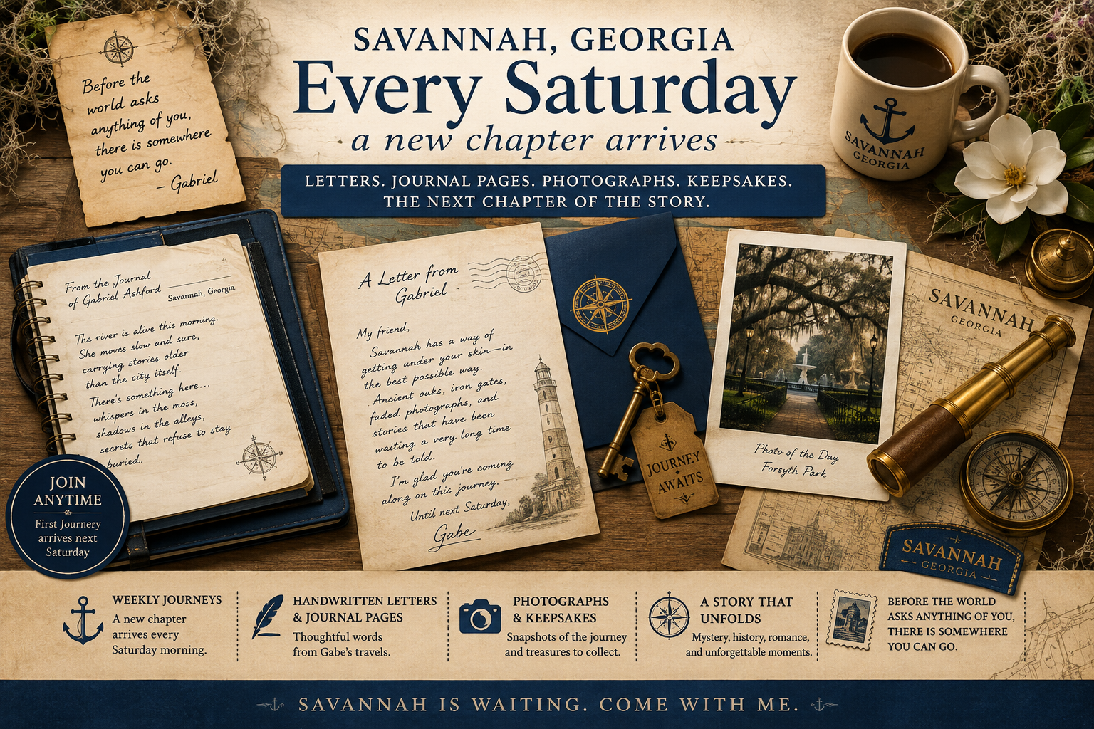 Savannah, Georgia — The Saturday Journey Society